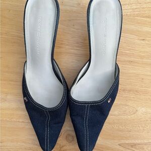 Tommy Hilfiger Women's Denim Mules